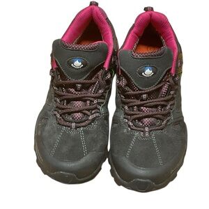 Women's Black and Pink Athletic Shoes